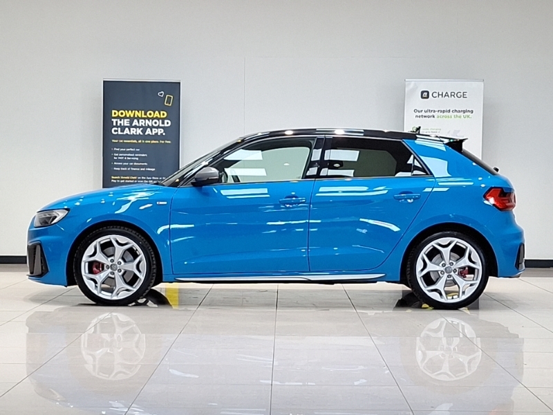Audi A1 40 Tfsi S Line Competition S Tronic RY19ECX Blue #4