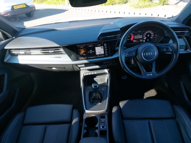 Audi A3 35 Tfsi S Line FP73ADO White #3