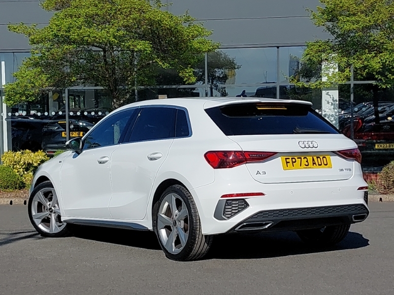Audi A3 35 Tfsi S Line FP73ADO White #2