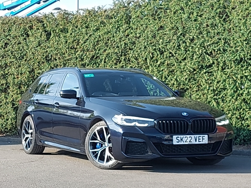 BMW 5 Series 530E M Sport Black