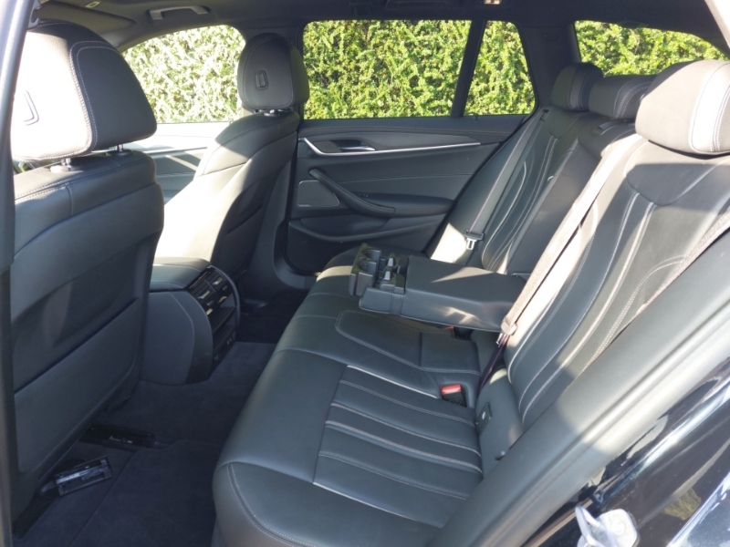 BMW 5 Series 530E M Sport SK22VEF Black #6