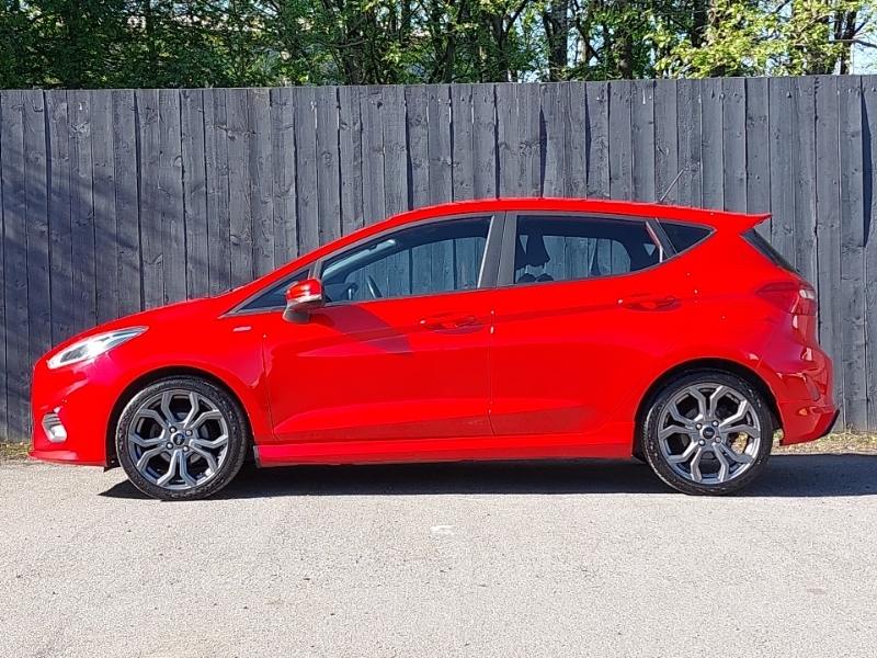 Ford Fiesta 1.0 Ecoboost 140 St-line BW68BDE Red #4
