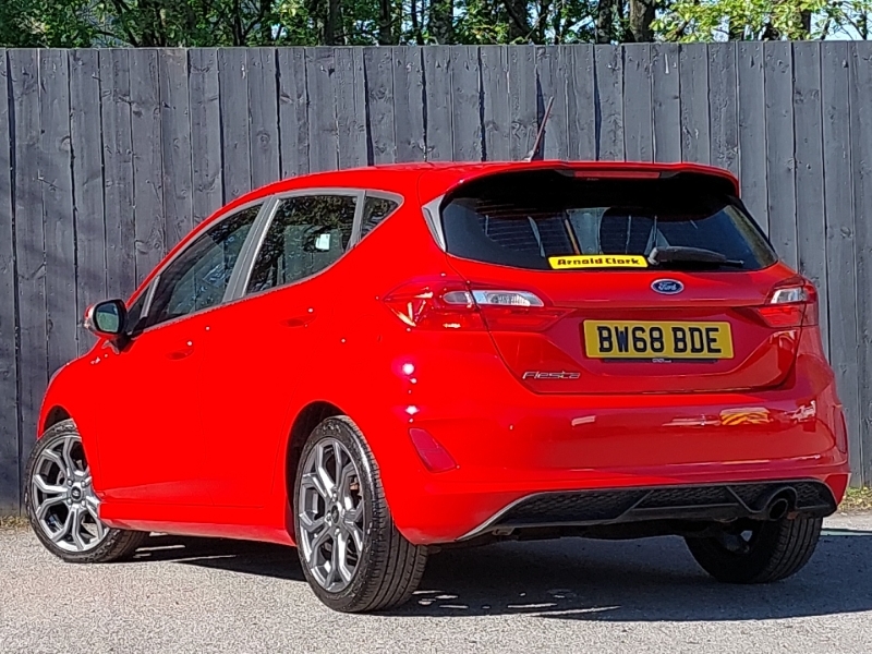 Ford Fiesta 1.0 Ecoboost 140 St-line BW68BDE Red #2