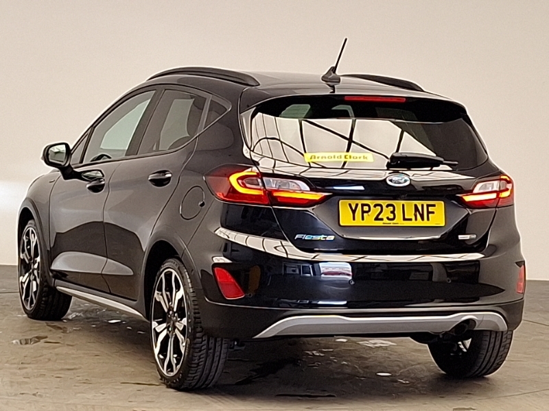Ford Fiesta 1.0 Ecoboost Hybrid Mhev 125 Active X YP23LNF Black #2