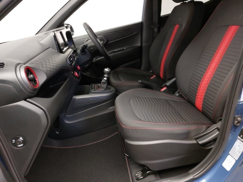 Hyundai I10 1.0T 90 N Line Nav SA26JVU Blue #5