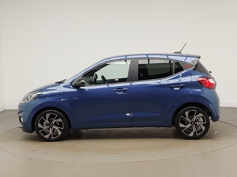 Hyundai I10 1.0T 90 N Line Nav SA26JVU Blue #4