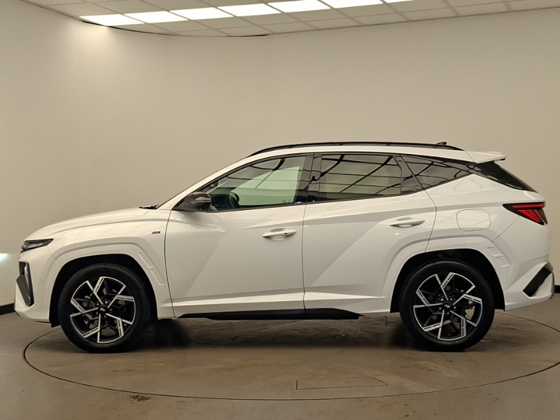 Hyundai Tucson 1.6T Hybrid N Line S LD25OBZ White #4