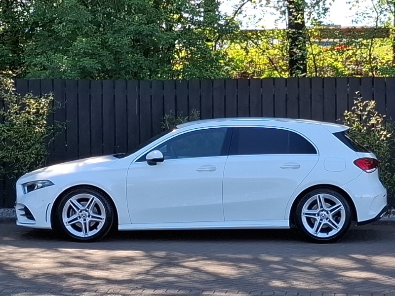 Mercedes-Benz A Class A200 Amg Line Premium WG69XPS White #4