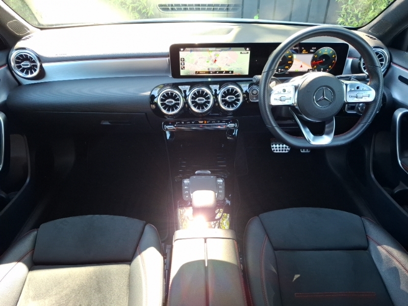 Mercedes-Benz A Class A200 Amg Line Premium WG69XPS White #3