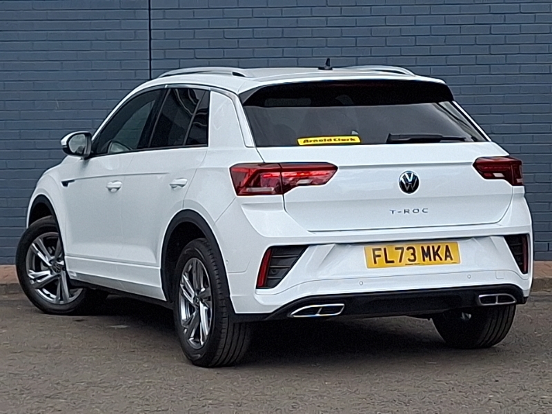 Volkswagen T-Roc 1.5 Tsi R-line White #2