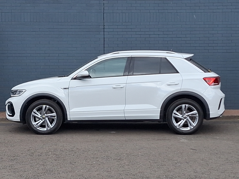 Volkswagen T-Roc 1.5 Tsi R-line White #4