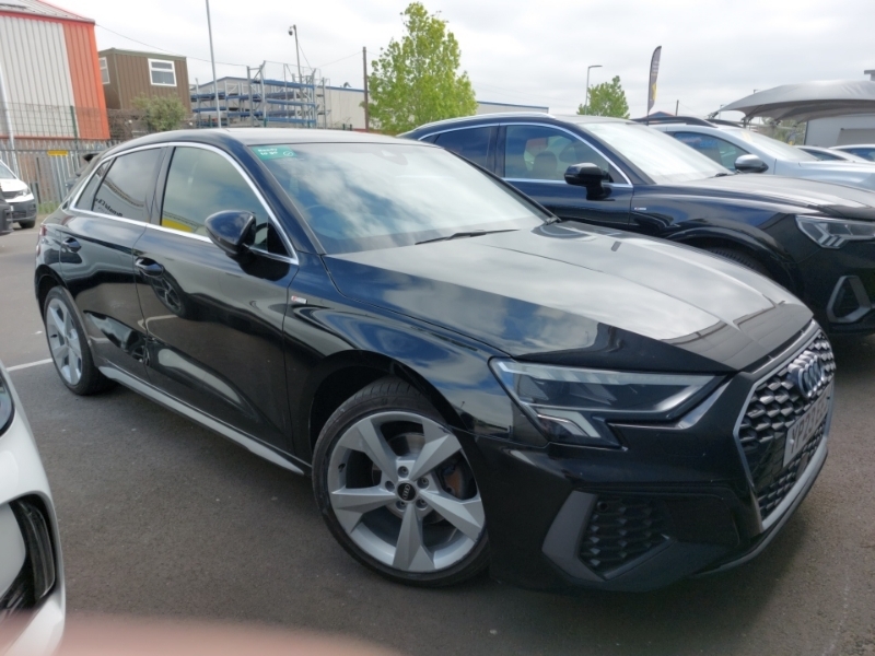 Audi A3 30 Tfsi S Line S Tronic YP23EEJ Black