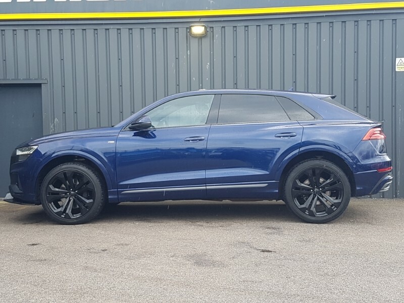 Audi Q8 50 Tdi Quattro S Line Tiptronic FB19HMK Blue #4