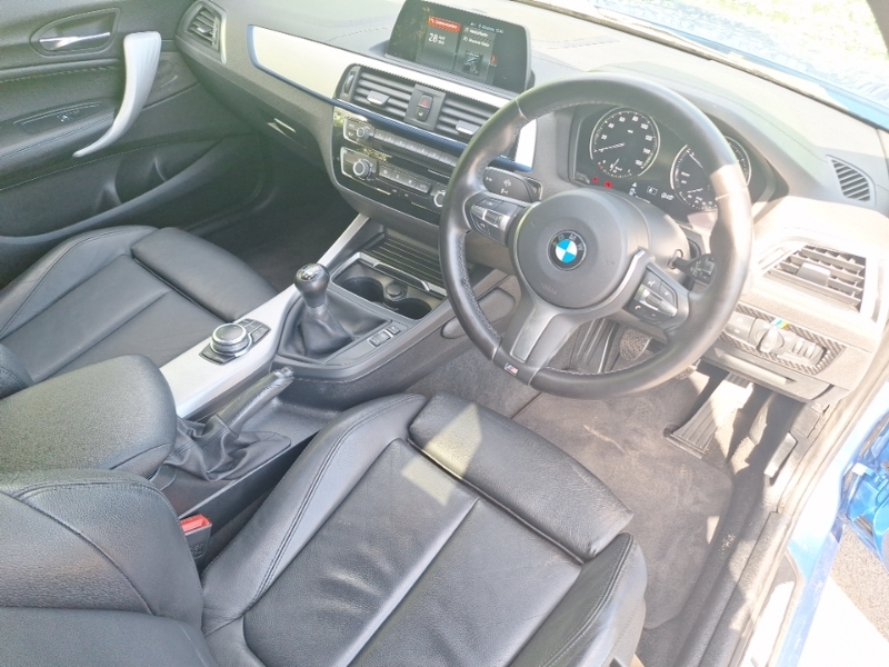 BMW 1 Series 116D M Sport Shadow Edition YD68OCK Blue #6