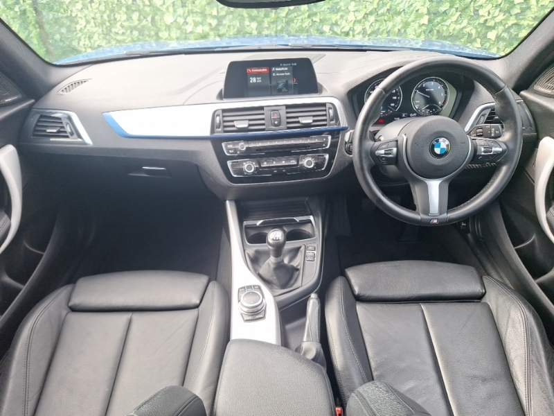 BMW 1 Series 116D M Sport Shadow Edition YD68OCK Blue #4