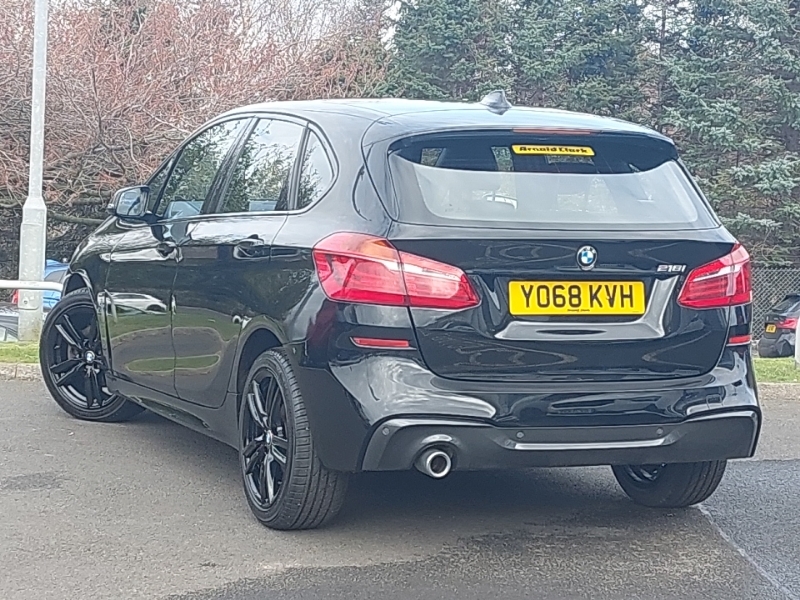 BMW 2 Series 218I M Sport YO68KVH Black #2