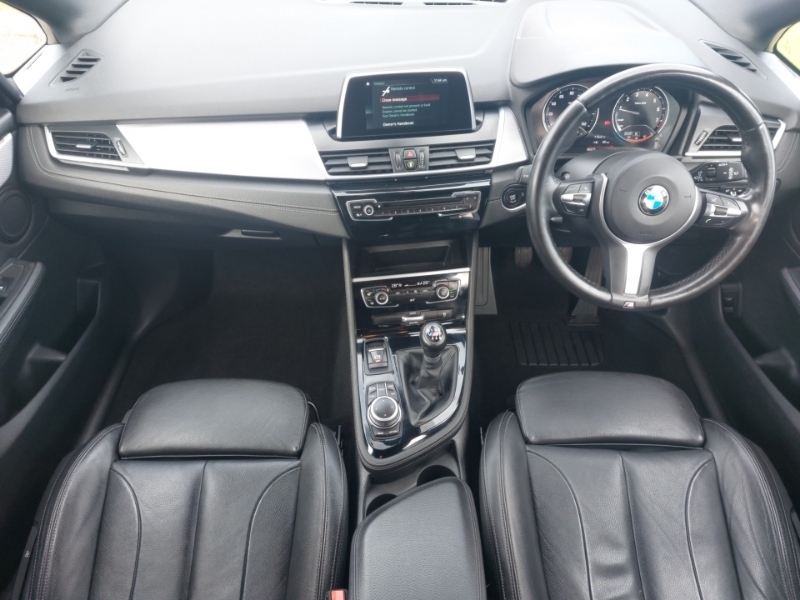 BMW 2 Series 218I M Sport YO68KVH Black #3