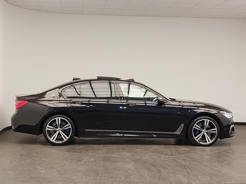 BMW 7 Series M760li Xdrive V12 Black #3