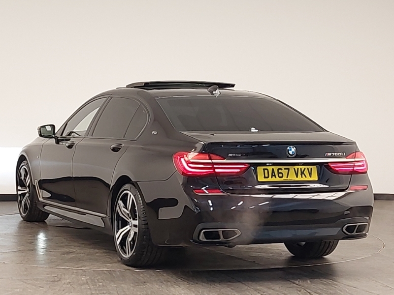 BMW 7 Series M760li Xdrive V12 Black #2