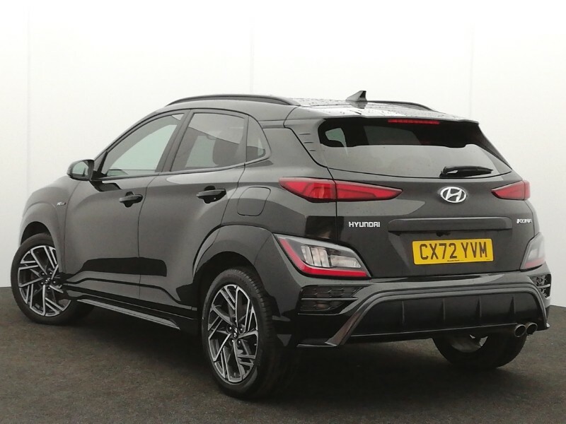 Hyundai Kona 1.0 Tgdi 48V Mhev N Line CX72YVM Black #2