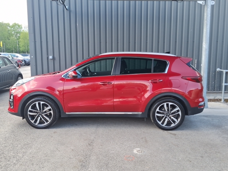Kia Sportage 1.6 Crdi Isg 4 SJ19WXN Red #4