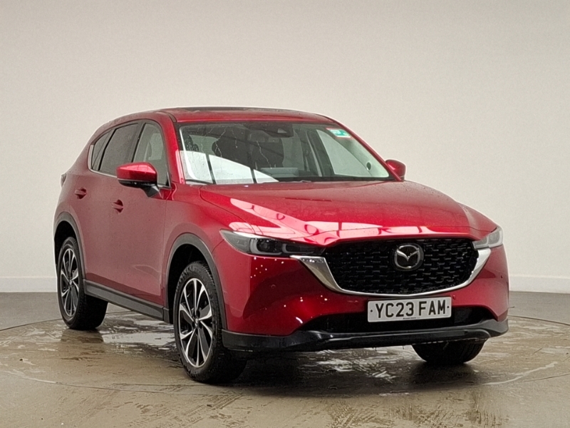 Mazda CX-5 2.0 E-skyactiv G Mhev Exclusive-line Red