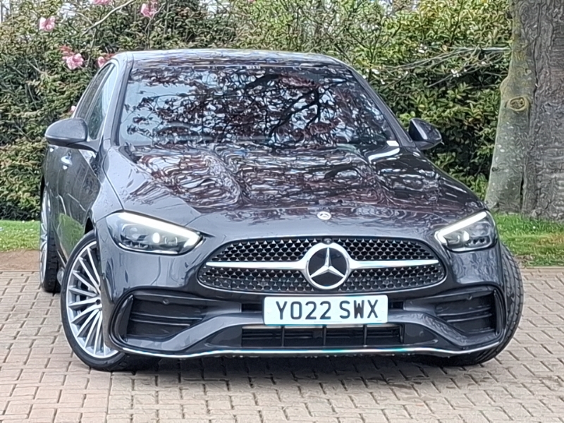 Mercedes-Benz C Class C200 Amg Line Premium 9G-tronic Grey