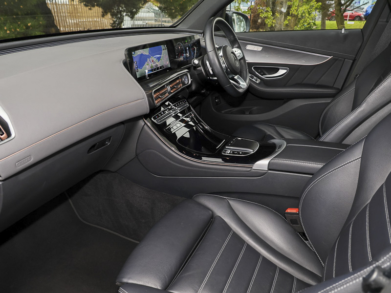 Mercedes-Benz EQC Eqc 400 300Kw Amg Line Premium 80Kwh Black #5