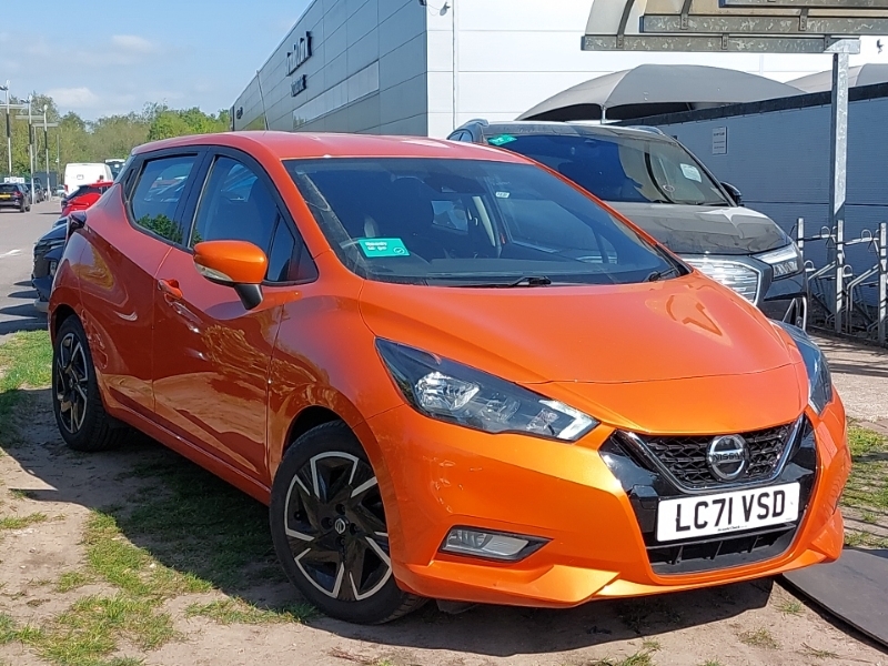 Nissan Micra 1.0 Ig-t 92 Acenta Cvt Vision Pack Orange