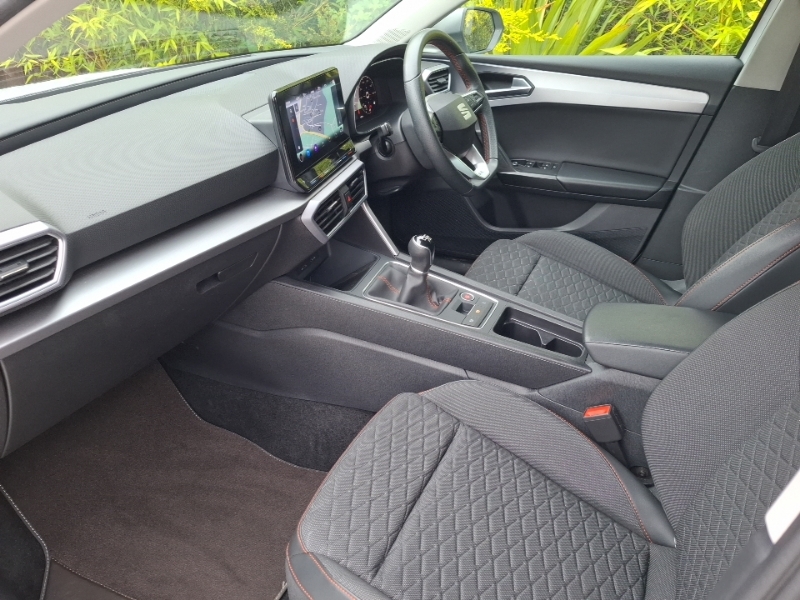 Seat Leon 1.5 Tsi Evo 150 Fr YY72NJX White #5