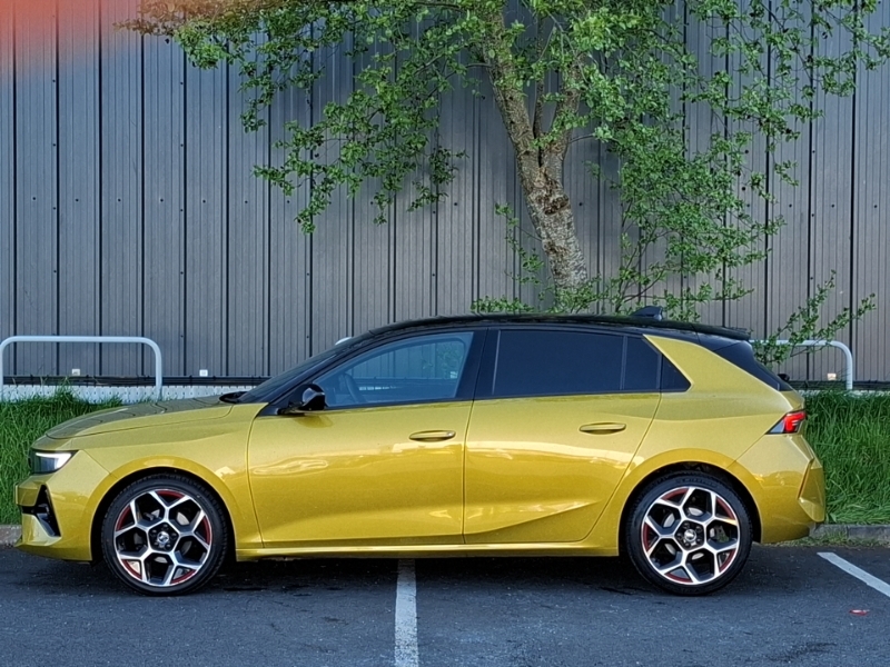 Vauxhall Astra 1.2 Turbo 130 Gs Line SD72FVE Yellow #4