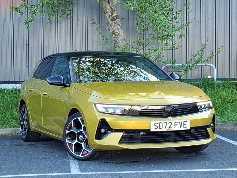 Vauxhall Astra 1.2 Turbo 130 Gs Line Yellow