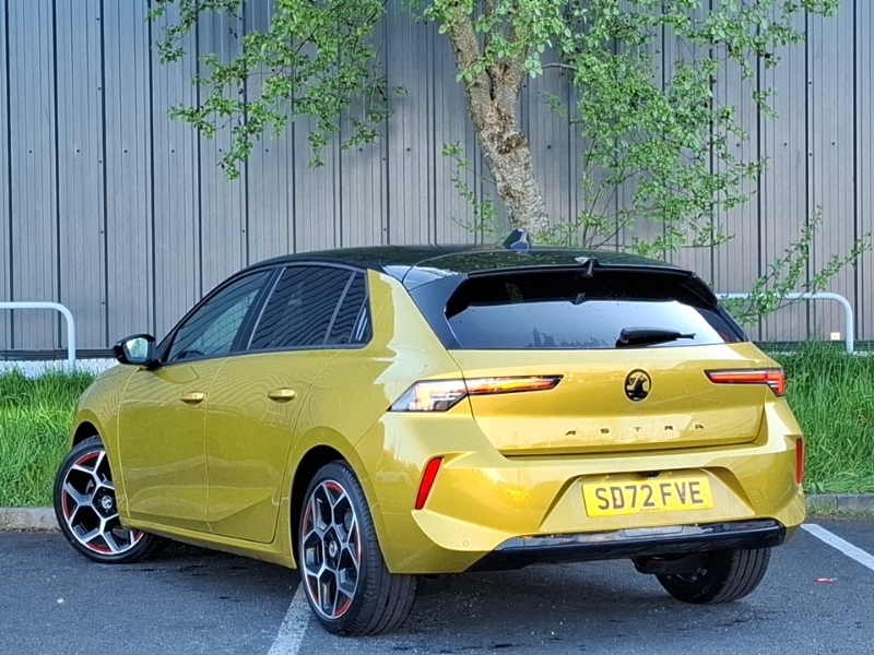 Vauxhall Astra 1.2 Turbo 130 Gs Line SD72FVE Yellow #2