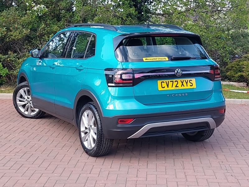 Volkswagen T-Cross 1.0 Tsi 110 Se Dsg CV72XYS Blue #2