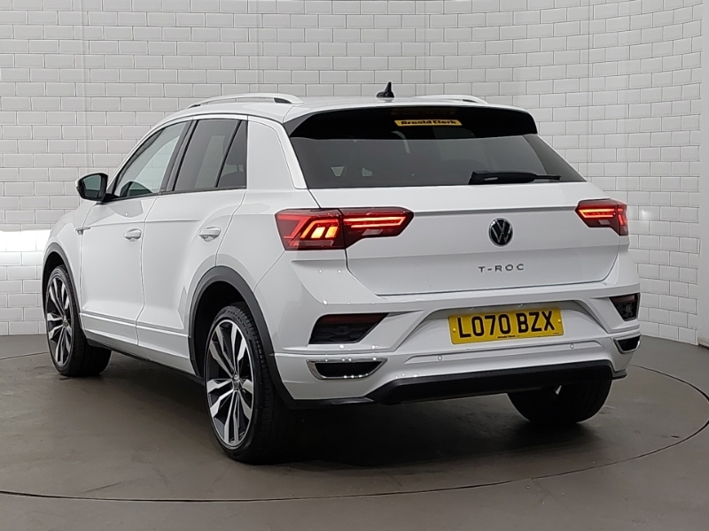 Volkswagen T-Roc 1.5 Tsi Evo R-line Dsg LO70BZX White #2
