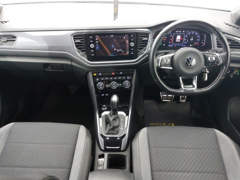 Volkswagen T-Roc 1.5 Tsi Evo R-line Dsg LO70BZX White #3