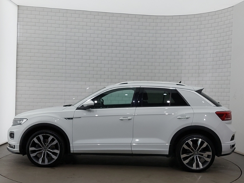 Volkswagen T-Roc 1.5 Tsi Evo R-line Dsg LO70BZX White #4
