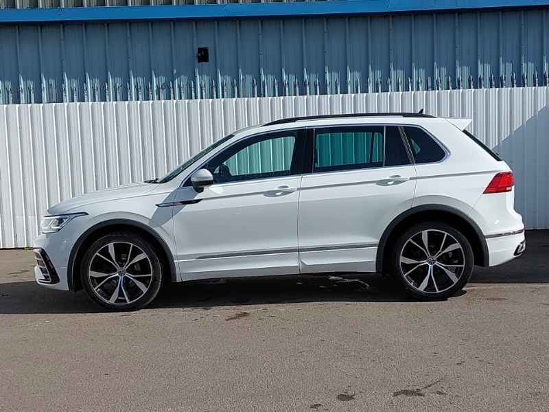 Volkswagen Tiguan 2.0 Tdi R-line Dsg SL21XHO White #4