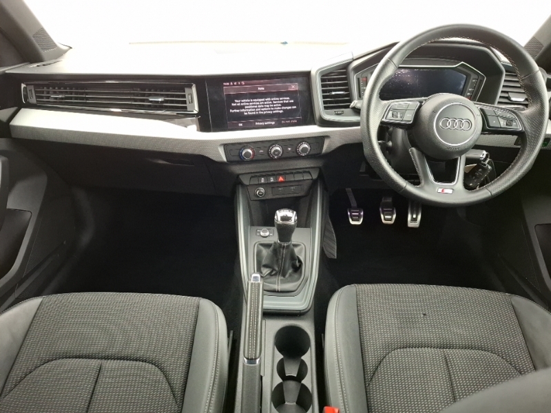 Audi A1 25 Tfsi S Line ML71PLU Black #3