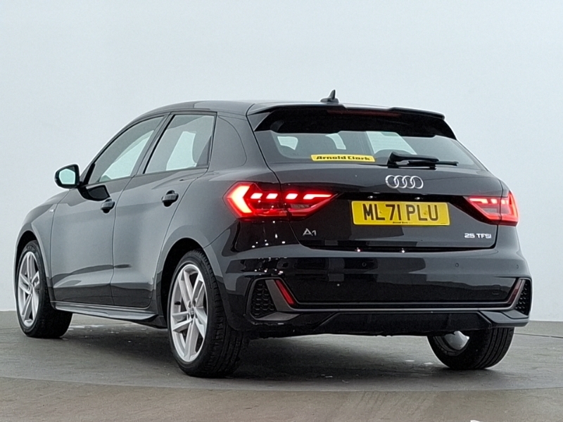 Audi A1 25 Tfsi S Line ML71PLU Black #2