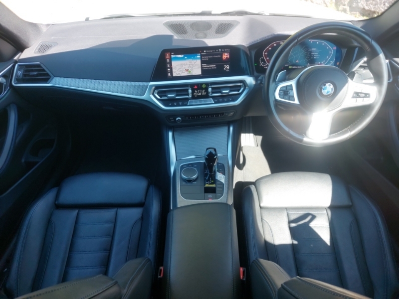 BMW 4 Series 420I M Sport Step PE71WVZ White #3