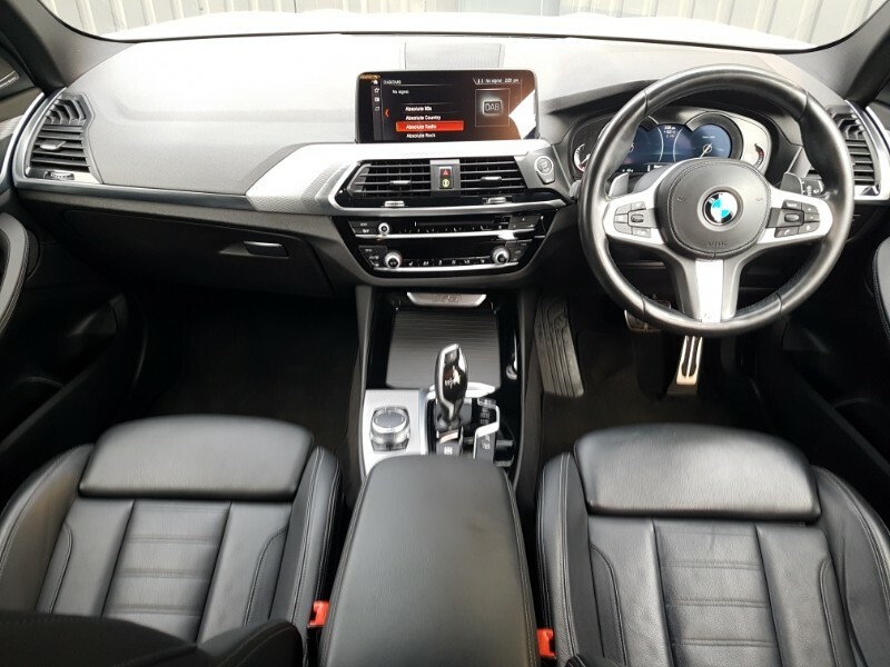 BMW X3 Xdrive20i M Sport Step SV19DLR White #3