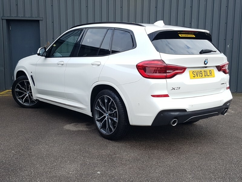 BMW X3 Xdrive20i M Sport Step SV19DLR White #2