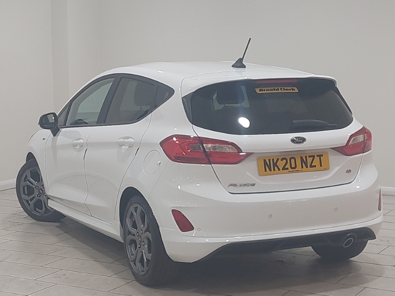 Ford Fiesta 1.0 Ecoboost 95 St-line Edition NK20NZT White #2