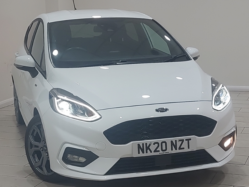 Ford Fiesta 1.0 Ecoboost 95 St-line Edition White