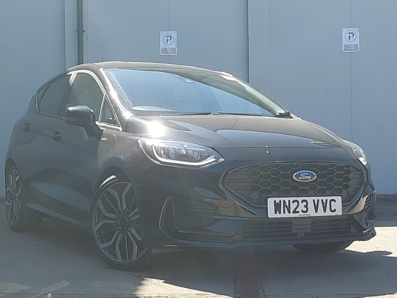Ford Fiesta 1.0 Ecoboost Hybrid Mhev 125 St-line X Black
