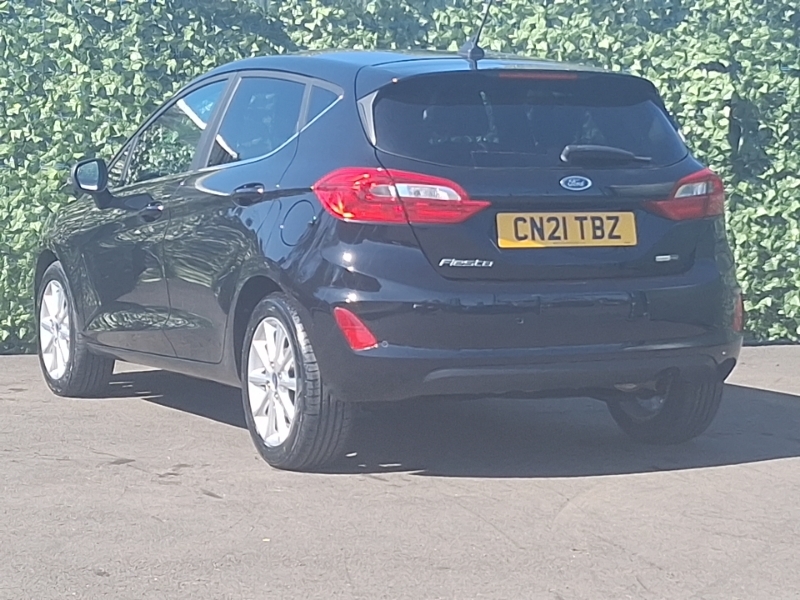 Ford Fiesta 1.0 Ecoboost Hybrid Mhev 125 Titanium CN21TBZ Black #2