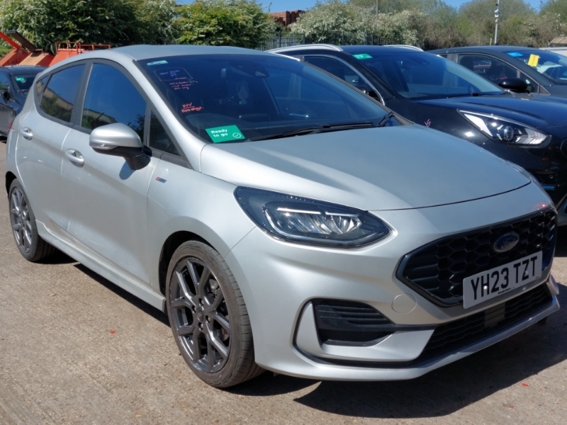 Ford Fiesta 1.0 Ecoboost Hybrid Mhev 125 St-line Silver