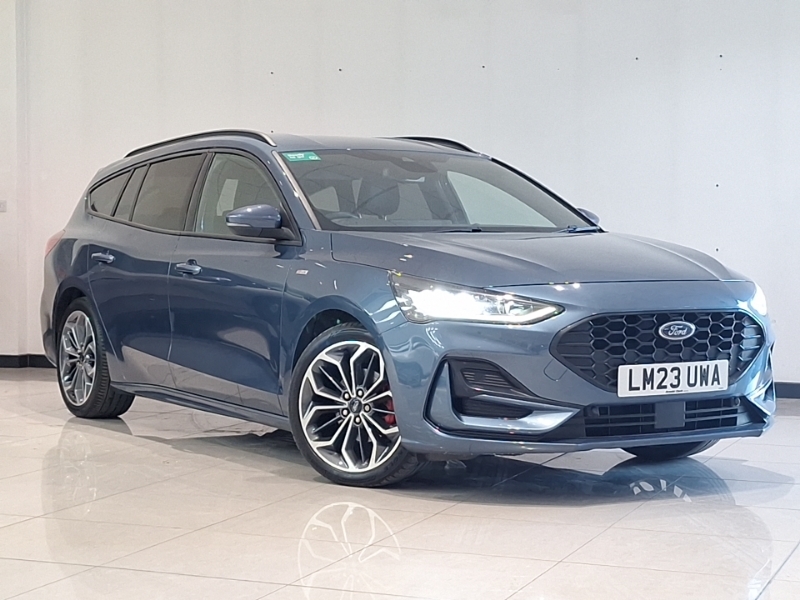 Ford Focus 1.0 Ecoboost Hybrid Mhev 155 St-line X Blue