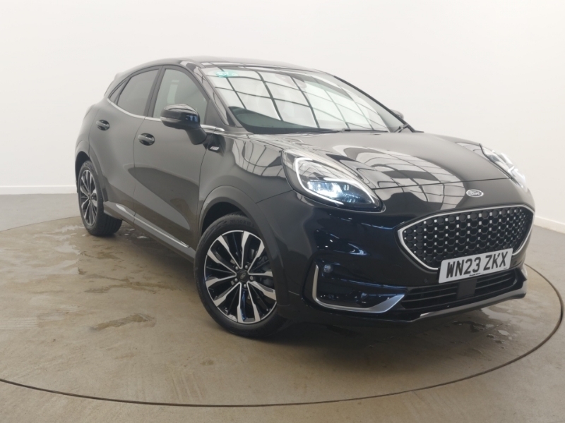Ford Puma 1.0 Ecoboost Hybrid Mhev St-line Vignale Black